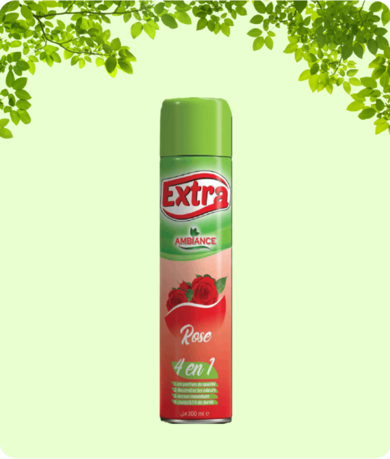 DÉSODORISANT EXTRA ROSE 300 ML